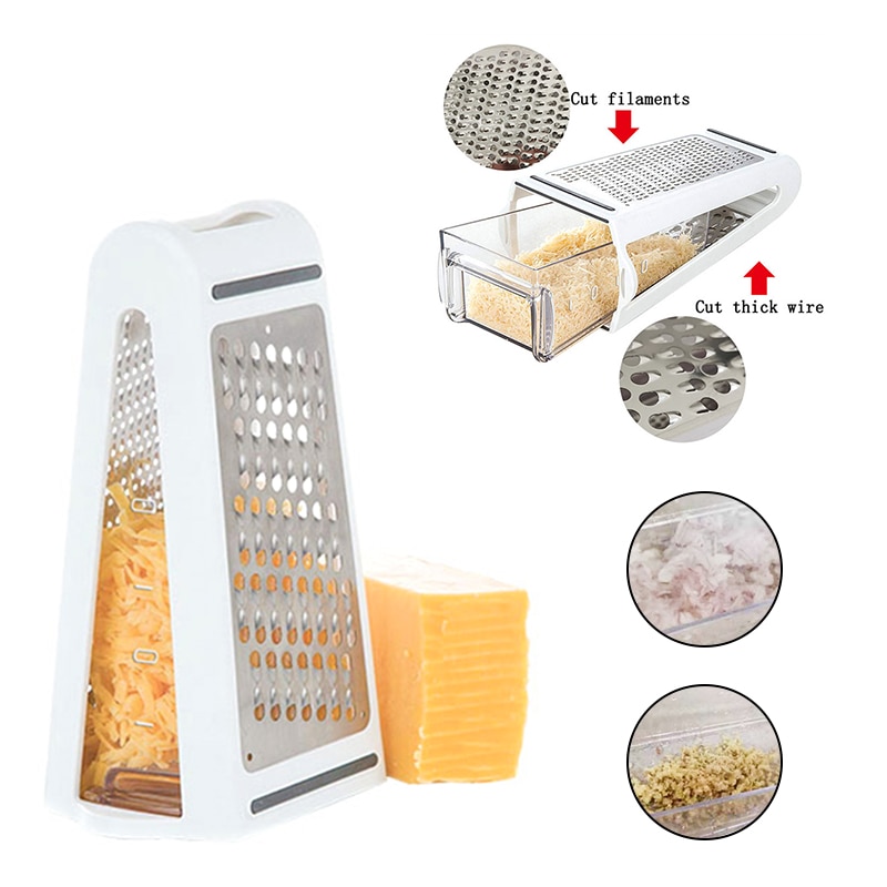 Double-sided Slicer Cheese cutter Duplex Kitchen Utensils Potato Cheese Butter Grater Slicer Kitchen Tools Manual Food Processor