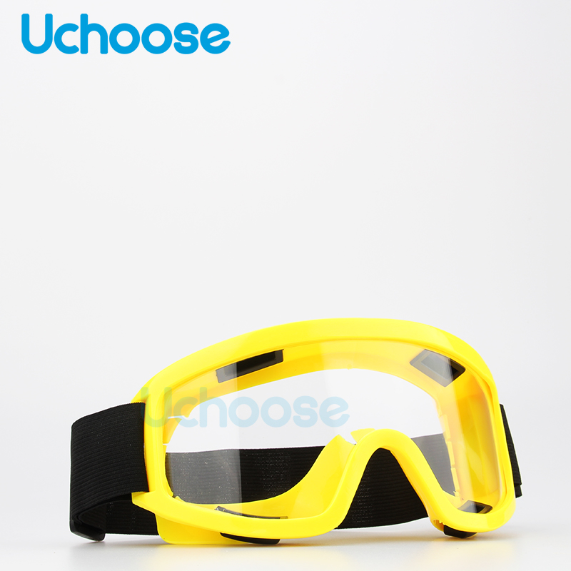 Gafas para casco de motocicleta, gafas protectoras para exteriores, gafas de sol para motocicleta, gafas para ATV, gafas para Motocross ATV: Gris