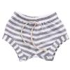 Pudcoco-Short de en coton pour -né | Culotte d'été pour bébés garçons et filles, coupe bouffante une pièce, tendance: Gris / 9M