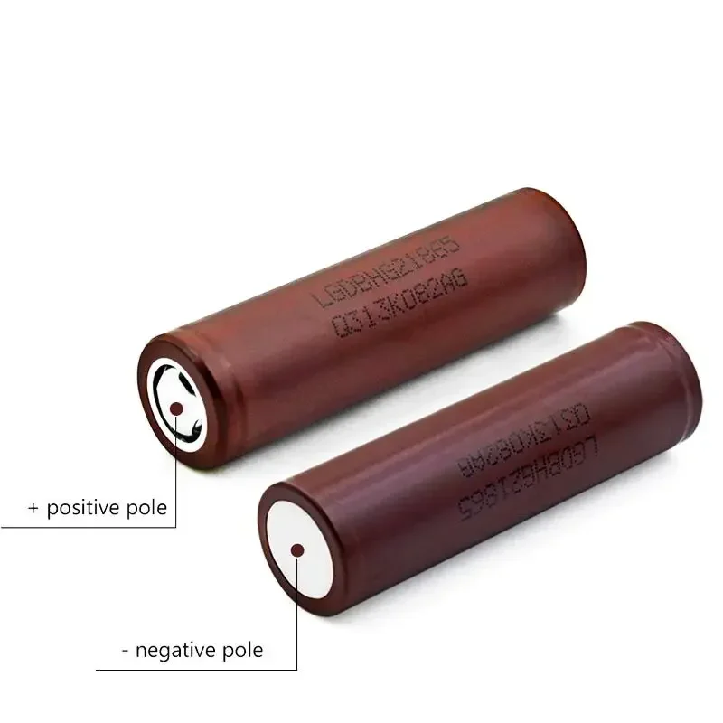3000mAh 3.7V HG2 18650 Battery Lithium Rechargeable Batteries High Discharge 30A Power Cell