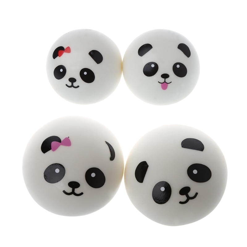 1Pc Squishy Panda Bun Stress Reliever Bal Langzaam Stijgende Decompressie Speelgoed Kinderen Squeeze Speelgoed 4Cm/7Cm
