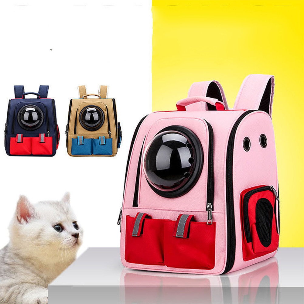 Pet Carrier Rugzak Kat Bubble Capsule Sholder Zakken Hond Carrier Voor Kleine Honden En Puppies Luchtvaartmaatschappij Goedgekeurd Katten Carring tassen