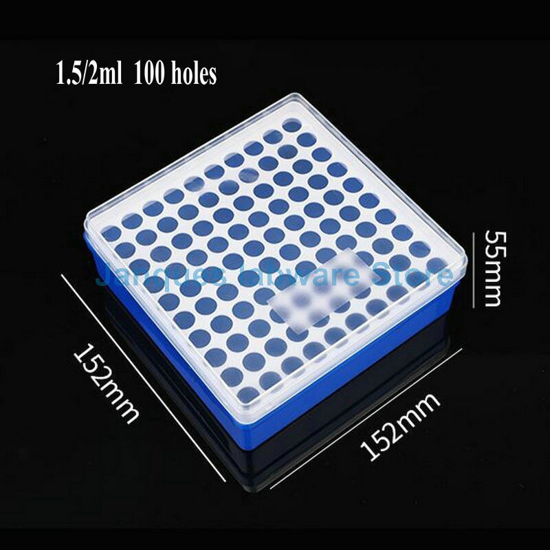 5pcs/lot 0.2ml 0.5ml 1.5/2ml plastic Centrifugal tube Storage rack Lab 50/70/72/96/100 holes PCR tube PP Storage box