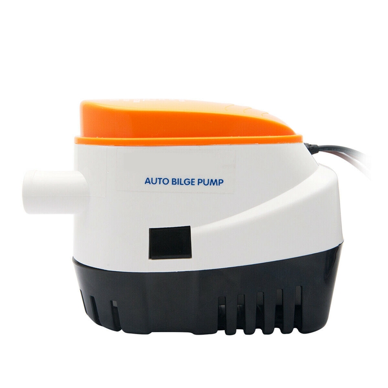 Automatische 12V Lenzpumpe 750Gph mit Interne schweben Schalter Auto Wasser Stiefel Tauch Auto Pumpe mit schweben Schalter Marine /köder