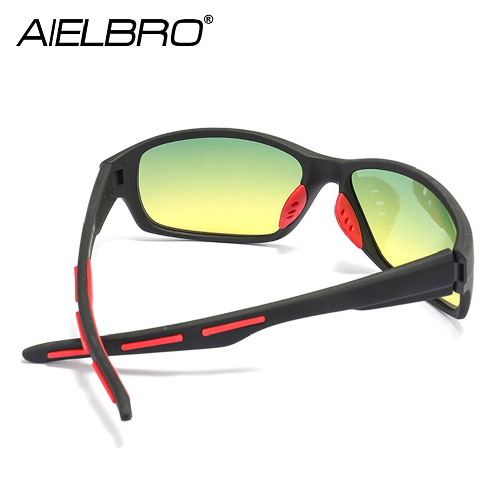 Polarisierte Schild Nacht Vision Radfahren Sonnenbrillen Männer Frauen Fahrer Sicher Brille UV400 Anti-schock Nacht Fahren Sonnenbrille