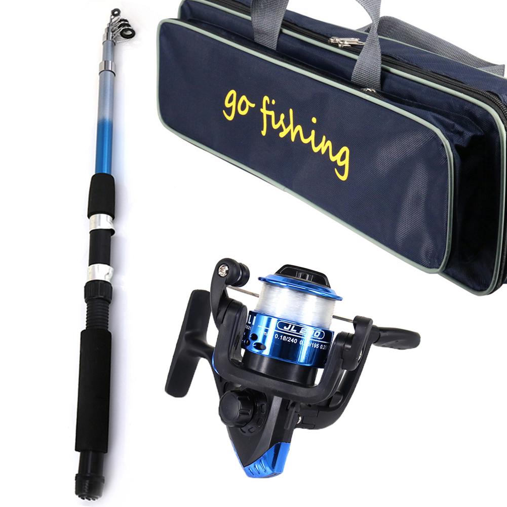 Beginner Children's Fishing Rod Set Lightweight And Portable Retractable Fishing Rod Set Light Fishing Tool