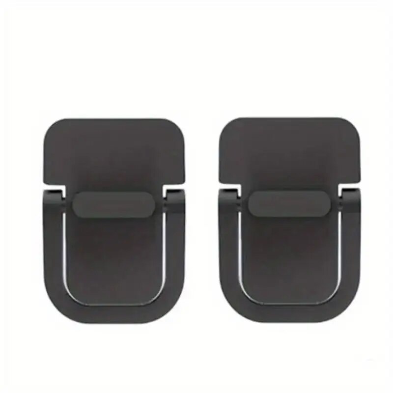 2 Stks/set Laptop Standaard Voor Computer Toetsenbord Stand Riser Aluminium Mini Draagbare Laptop Staat Voor Notebook: Black