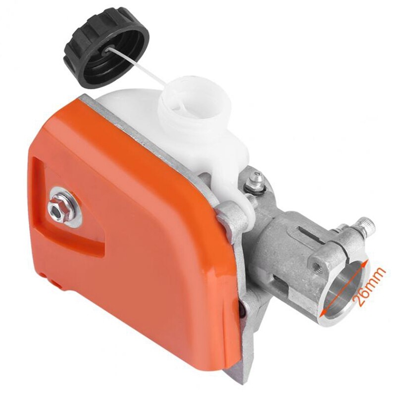 Tree Chainsaw Gear Head 26Mm Orange Spline Pole Saw Tree Cutter Chainsaw Gearbox Gear Head Tool 9 Spline