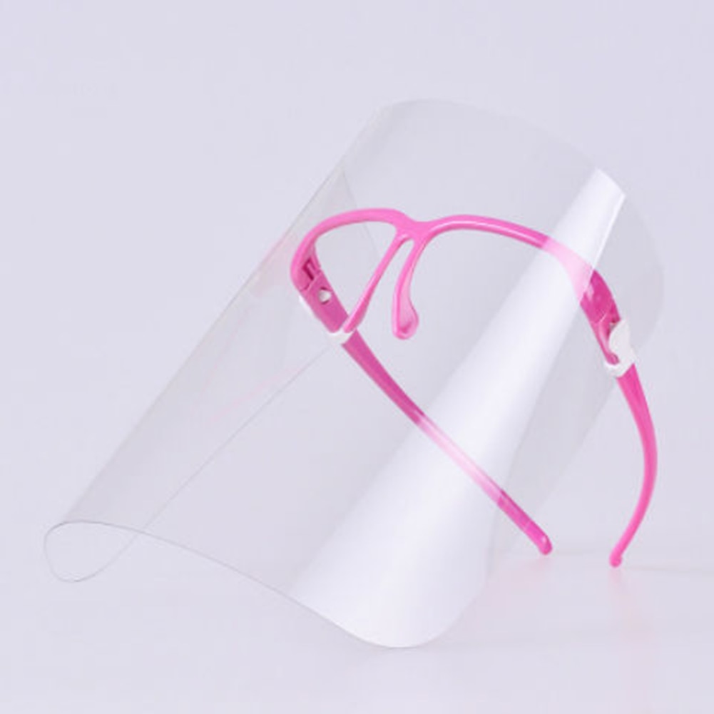 Transparent Safety Faceshiel Full Face Cover Protective Film Tool And Face Against Certain Impact And Chemical Hazards
