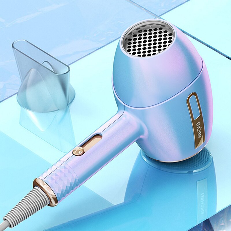 Enchen anion secador de cabelo profissional barbeiro salão estilo ferramentas quente/frio ar secador 3 ajuste velocidade 1200w 220v