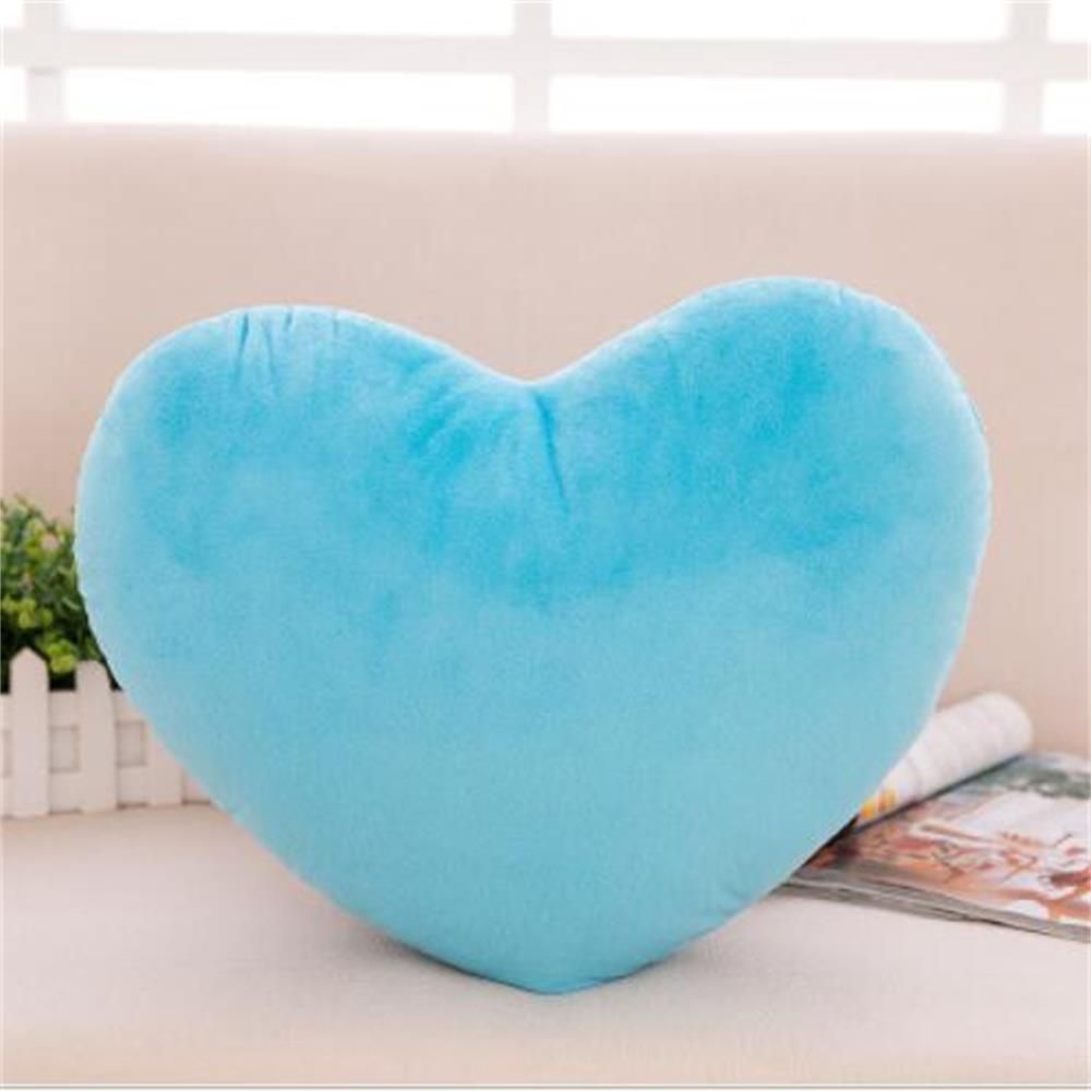 Heart Plush Toys Soft Pillow Kawaii Toy Lovely for Birthday Home Decorative Valentines Day Decorative Soft Stuffed Pillow: PURPLE