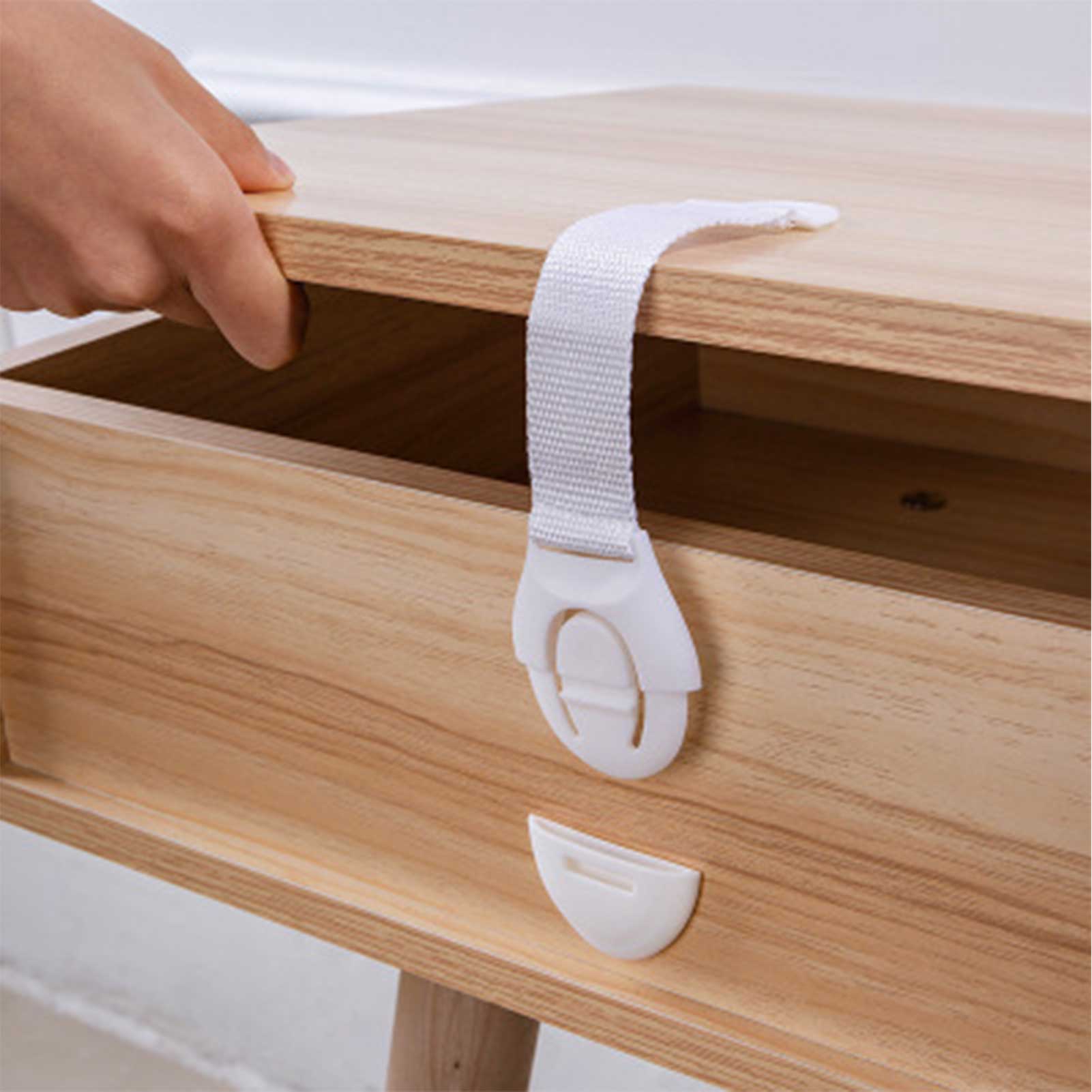 10Pcs Kind Veiligheid Kabinet Lock Baby Proof Beveiliging Protector Lade Deur Kast Lock Bescherming Kids Veiligheid Deurslot