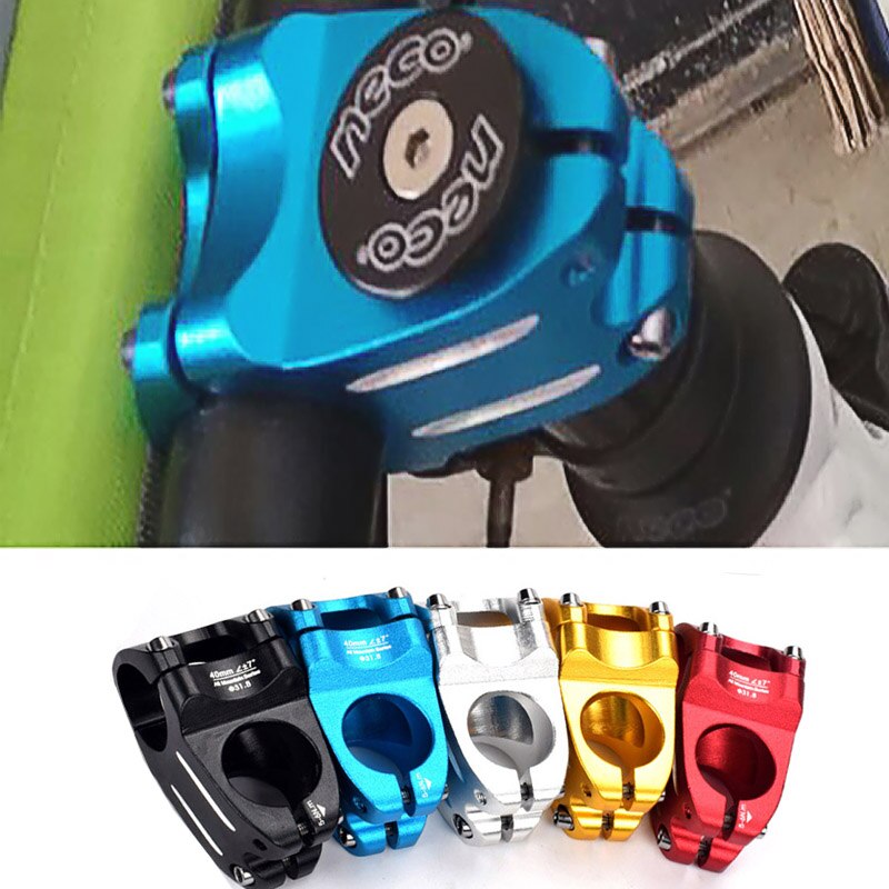 31.8 regulowana kierownica rowerowa pionowa kierownica ze stopu aluminium pionowy krótki podnośnik kierownicy naprawiono koło rowerowe kierownicy