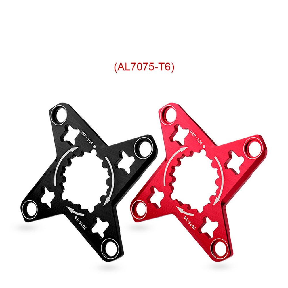 Manivelle de vtt GXP à BCD 104mm, adaptateur Spider, convertisseur 104BCD à décalage en alliage d&#39;aluminium
