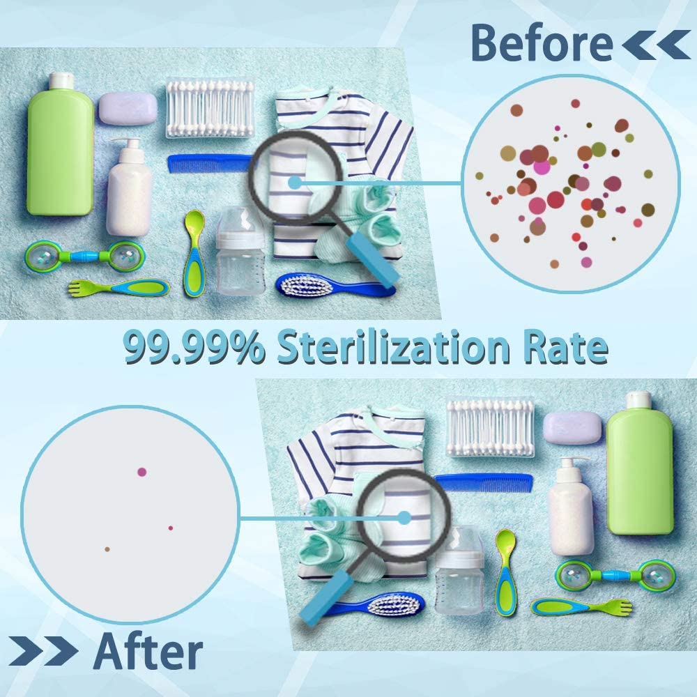 Portable Personal Care Clothing Mask Fold UV Sterilizer Lamp Ultraviolet Germicidal Light Travel Mini USB UV Disinfection Lamp