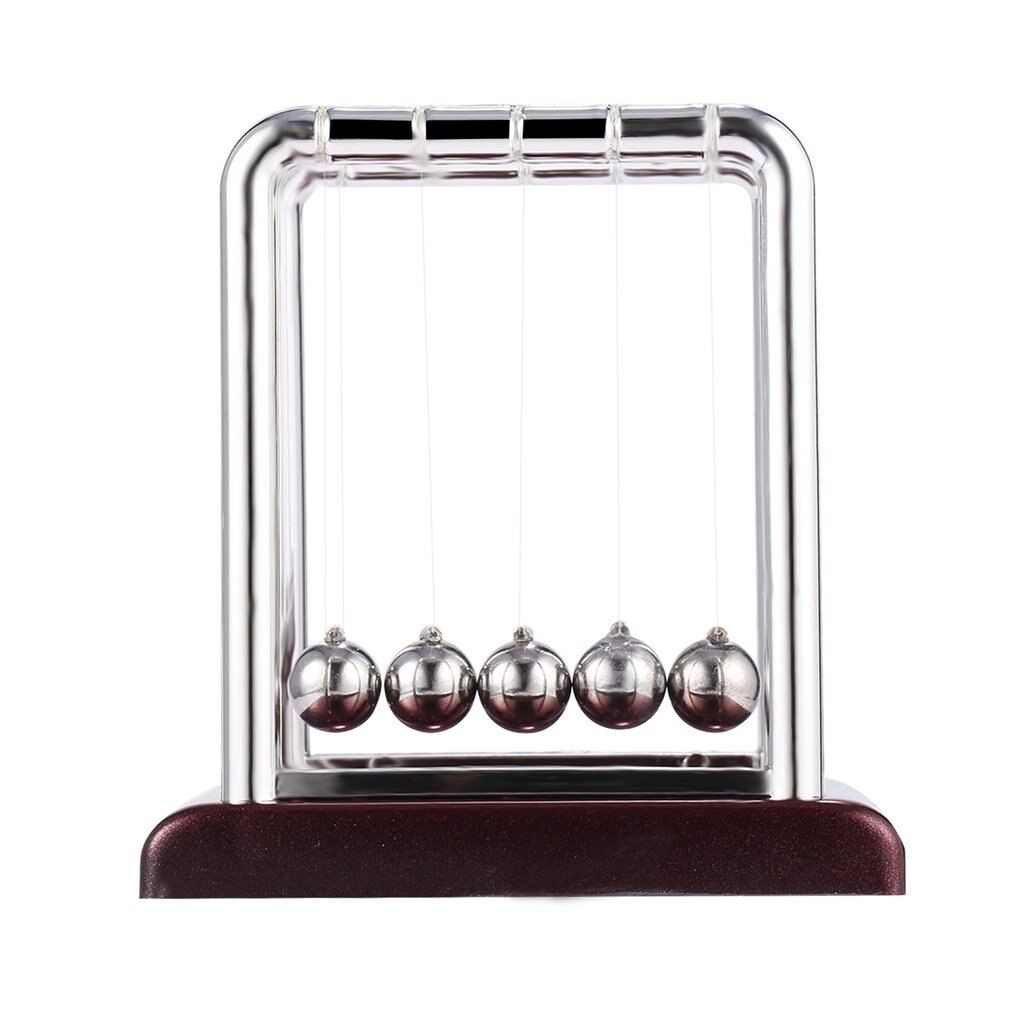 Newton Teaching Science Desk toys Cradle Steel Balance Ball Physic School Educational Supplies Cradle Balance Balls Desk Toy