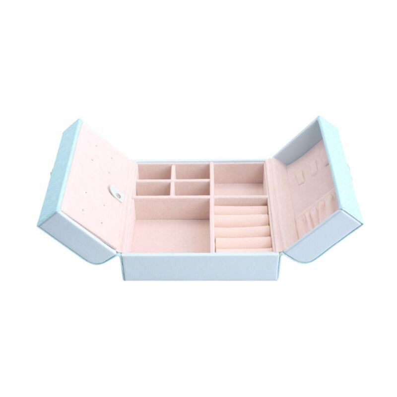 Unieke Vlinder Sieraden Case Vrouwen Reizen Sieraden Dragen Doos Draagbare Desk Organizer Supplies