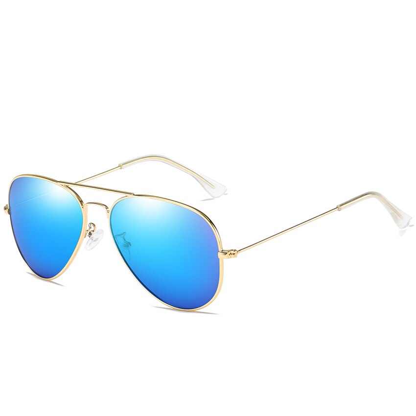 Pro acme klassisk pilot polariserede solbriller til mænd kvinder ultra-lys ramme kørsel solbriller  uv400 beskyttelse  pc1167: C9 blåt spejl