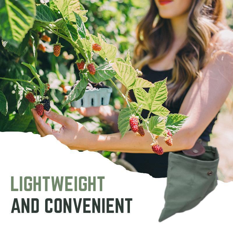 Tuin Canvas Bushcraft Tas Leer En Canvas Bushcraft Tas Tuin Fruit Plukken Tas Outdoor Camping Opbergtas