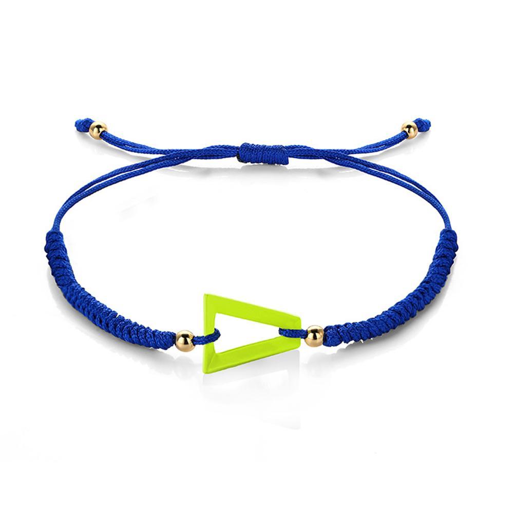 Einstellbar Neon- Regenbogen Dreieck Armbinde Für Frauen Männer Trend Chlidren der Armbinde Schmuck Geburtstag