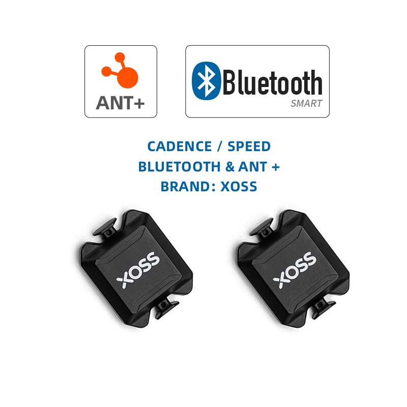 Heart rate monitor ANT+ Bluetooth 4.0 For Wireless Cadence Sensor Speedometer Cycle Computer for Bicycle APP: XOSS Cadence Speed