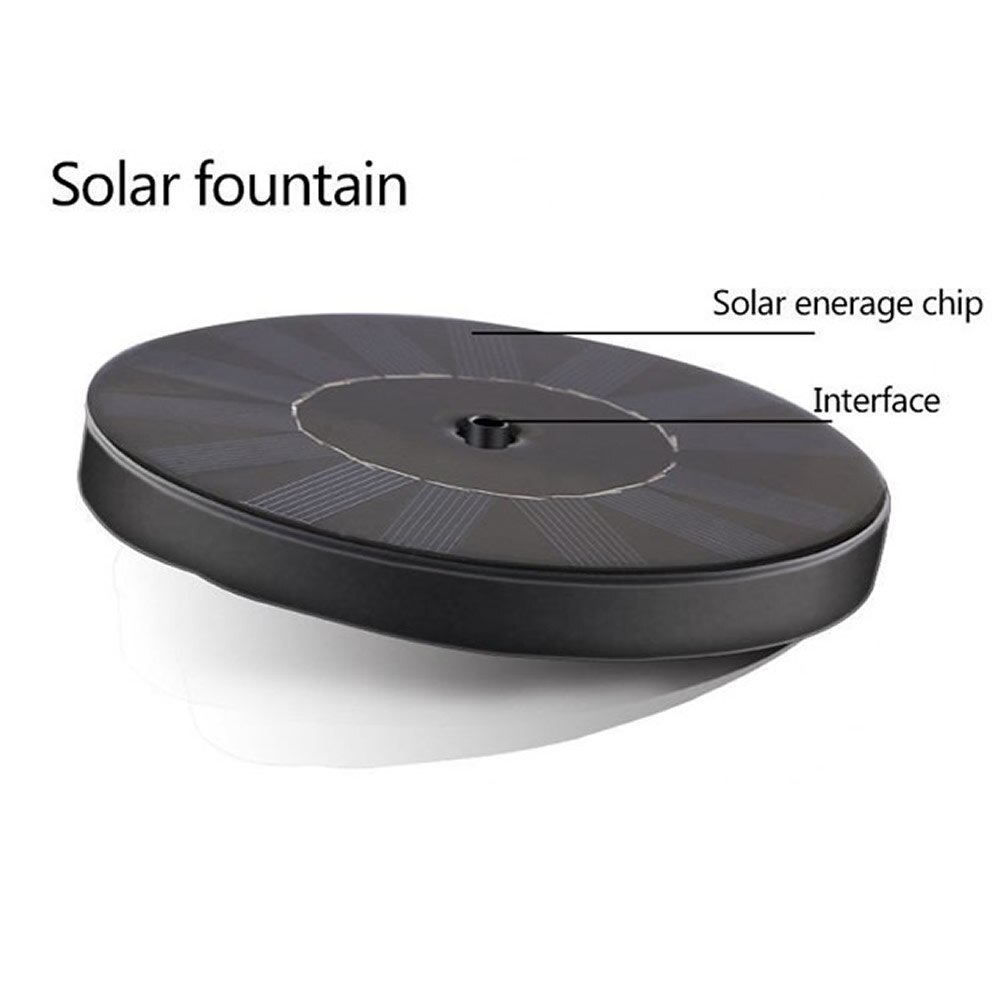 Solar plant outdoor garden sprinkler fountain pump Solar water fountain for swimming pool/park