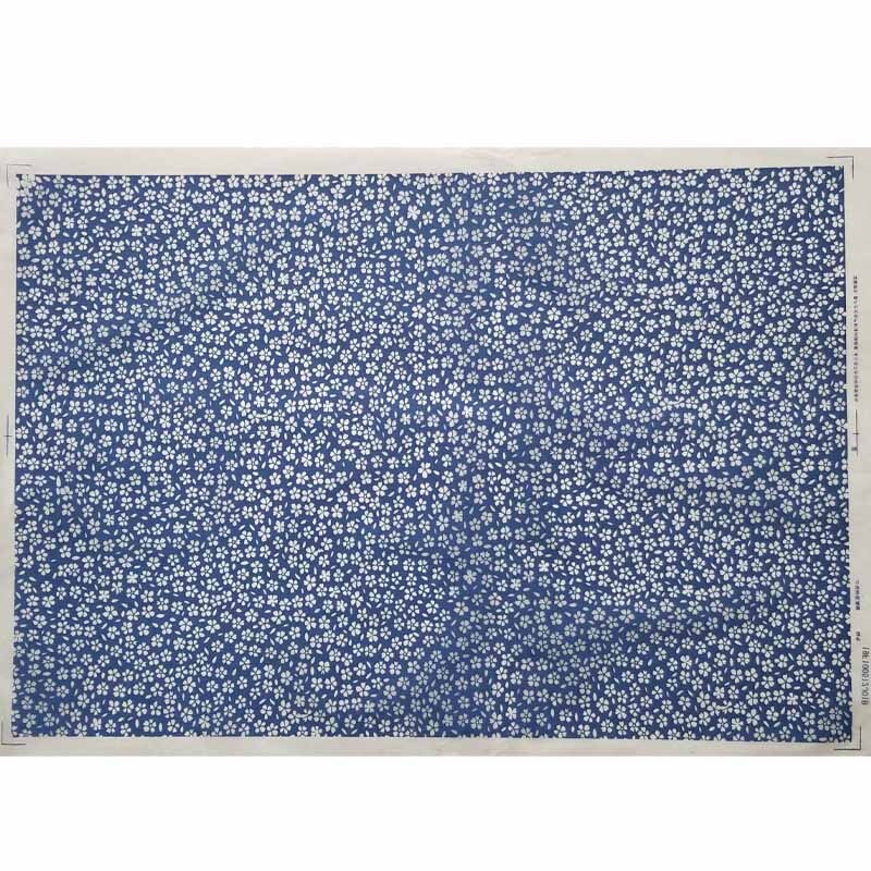 Keramik Aufkleber Diy Keramik Tonne Unterglasur Farbige Blume Papier Blau Porzellan Transfer Papier Hohe Temperatur Aufkleber Papier: 16