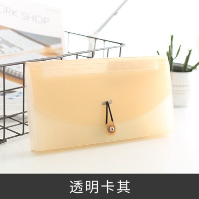 13 Portable Pockets Expanding File Folder Accordion File Folder Expandable Business File Organizer with Label Classify