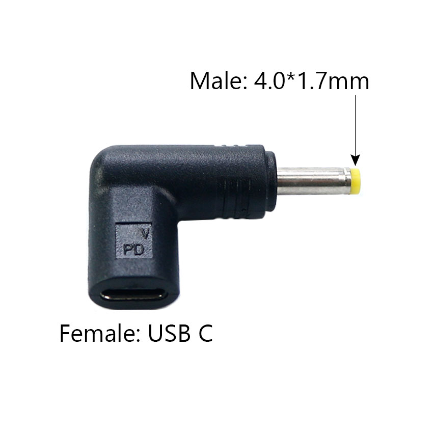 Usb C Pd Naar Dc Power Connector Universal 12V 15V 19.5V Type C Naar Dc Jack Plug Opladen Adapter Converter Voor Tablet Router: MULTI / 2P