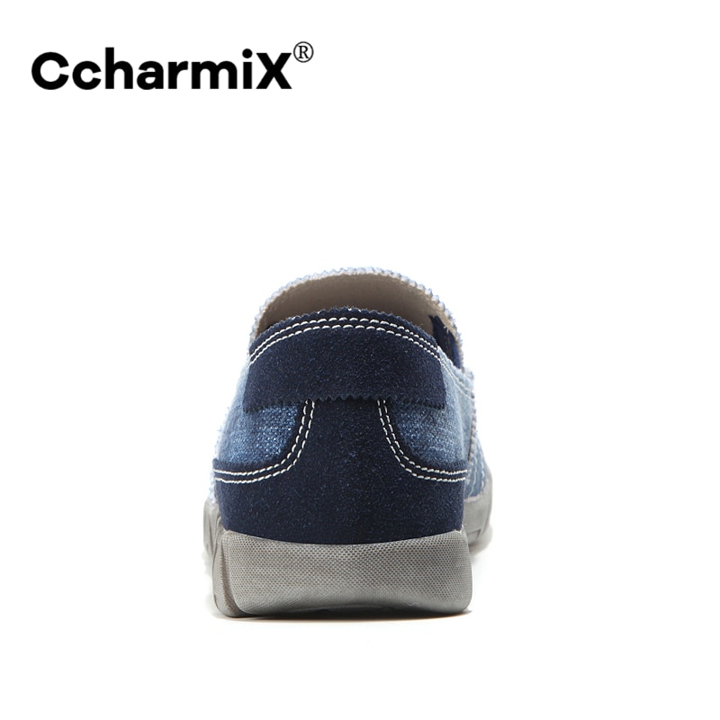 Płócienne buty męskie letnie oddychające Slip On Vintage męskie mokasyny moda codzienna męskie espadryle męskie buty jeansowe duże rozmiary