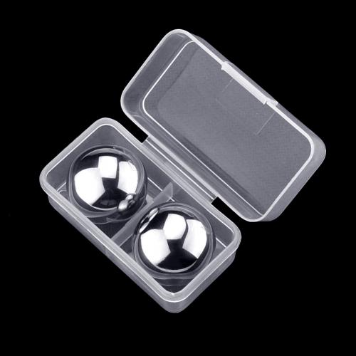 Rvs Ice Cubes Metaal Ijzer Ijsblokjes Huishouden Bevroren Ballen Ijs Dranken Whisky Ijs Wijn Steen Ijs Artefacten: 2pcs