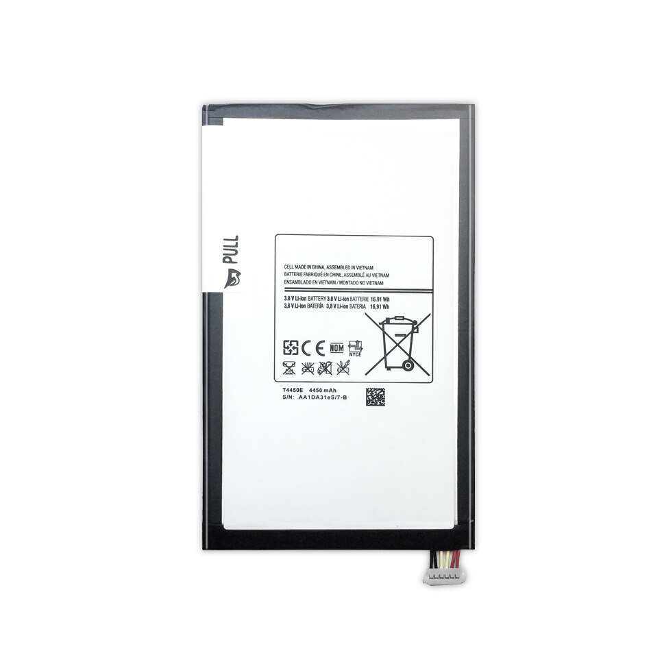 T4450E Tablet Battery for Samsung GALAXY Tab 3 8.0 T310 T311 Battery T315 SM-T310 SM-T311 E0288 E0396 4450mAh Battery+ Track NO