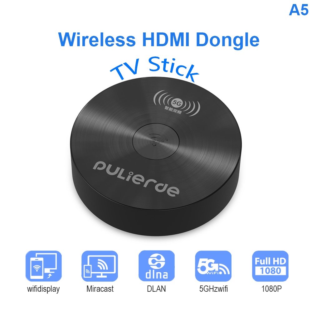 Draadloze Hdmi Dongle Miracast 1080P Tv Stick Adapter Hd Ontvanger Tv Stick Voor Android Ios Smartphone