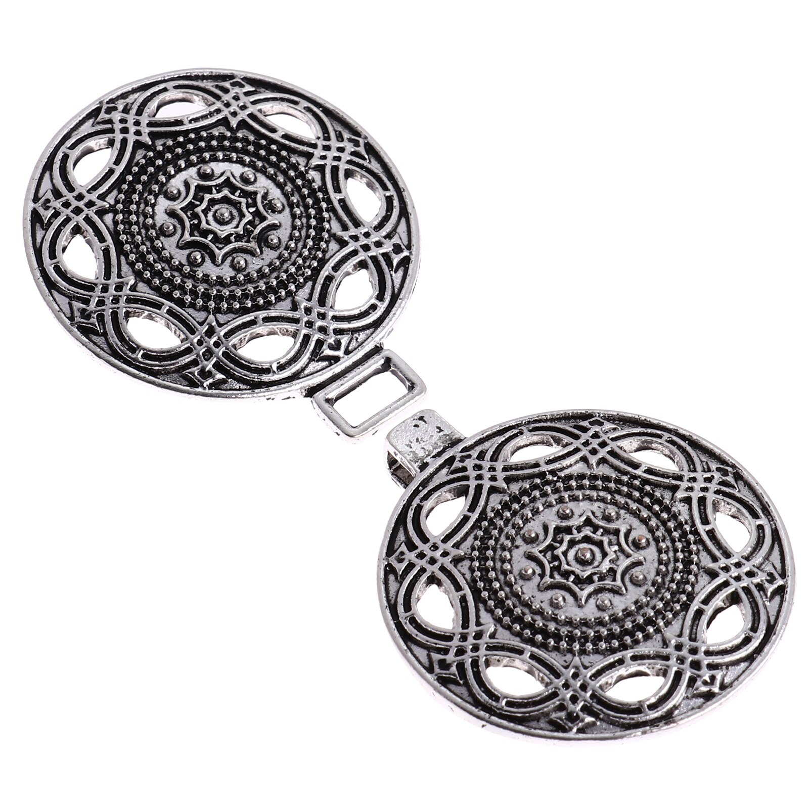 5 Hooks Eyes Cardigan Clips Alloy Cloak Clasps Vintage Chinese Cheongsam Fastener Buttons DIY Apparel Decor Buckle Sewing Crafts