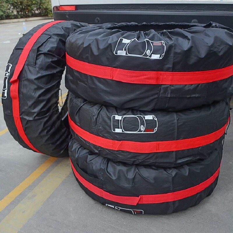 Cubiertas plegables de repuesto para neumáticos, fundas de almacenamiento de protección, bolsas de mano, cubierta de rueda para coche, camión todoterreno