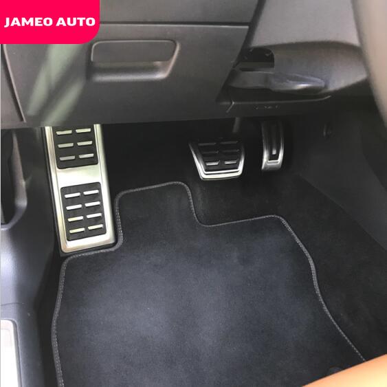 Jameo auto auto kaasujarrupolkimen polkimen suojus auton polkimet skoda nopeaan erinomaiseen vasemmanpuoleiseen moottoriin