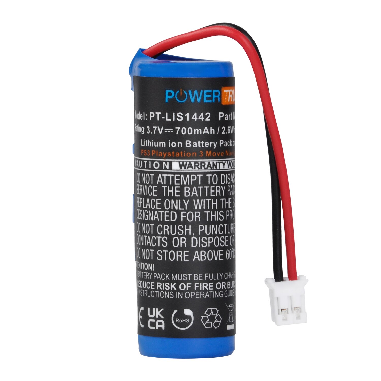 700mAh LIS1442 Battery for Sony PS3 Playstation 3 Move Navigation Controller CECH-ZCS1E with Tools