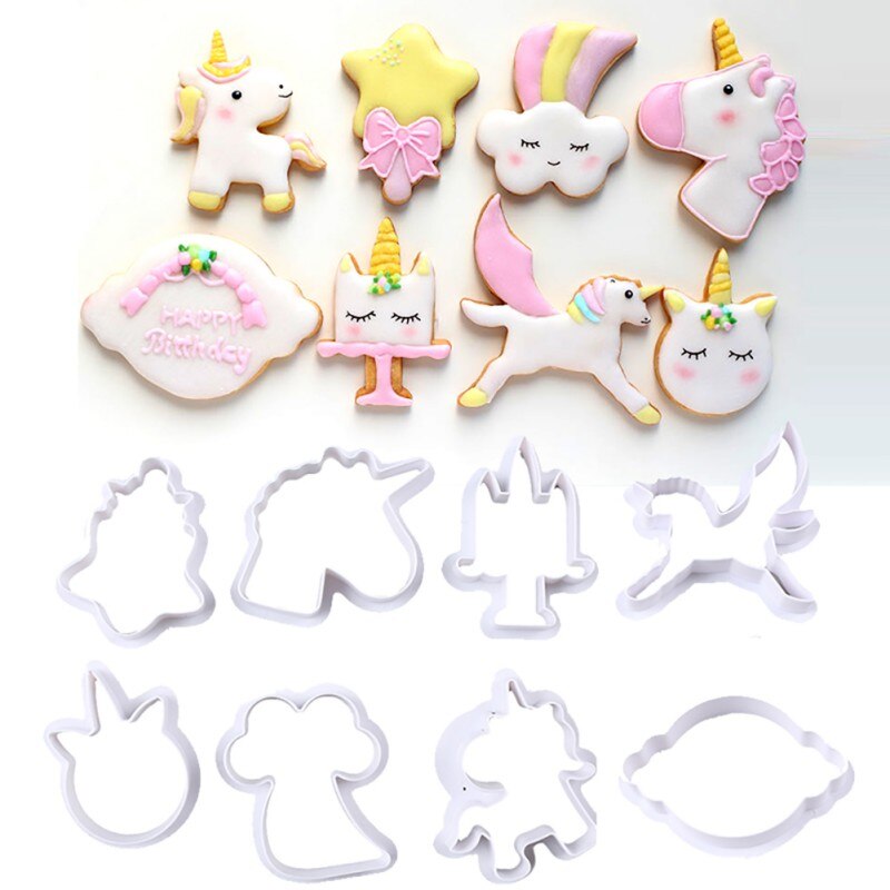 Cake Mold Cookie Dessert Tool Baking Plastic Mold Suits Cookie Gadgets Baker Press: Light Yellow