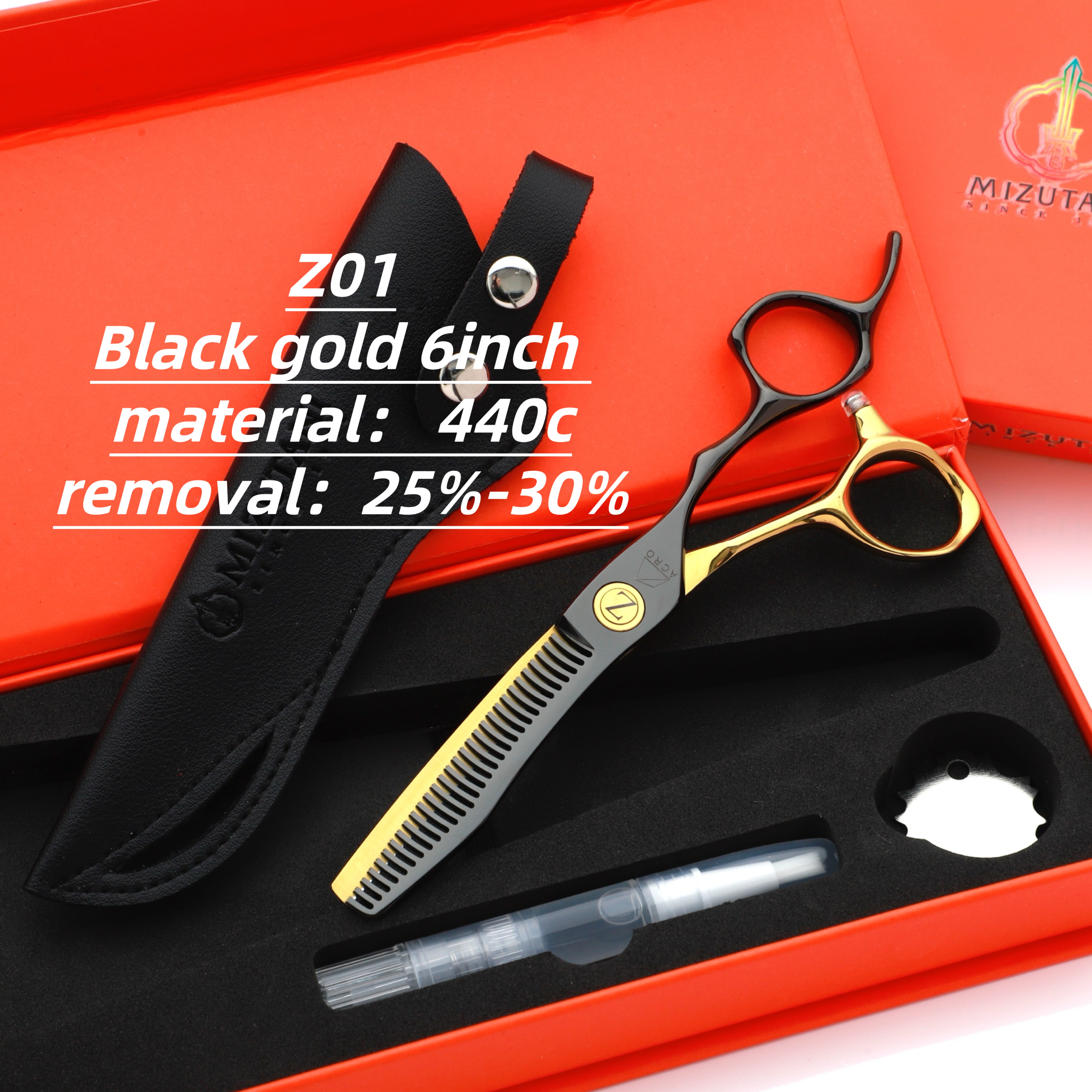 Kappersschaar 6 inch zwart schaar materiaal haarschaar kapperszaak kappersschaar gereedschap: Violet/紫罗兰