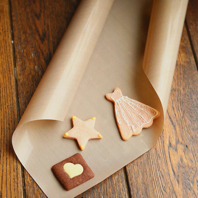 WCIC hoja de teflón reutilizable resistente al horno estera parrilla Liner papel a prueba de aceite hornear horno herramienta antiadherente para barbacoa