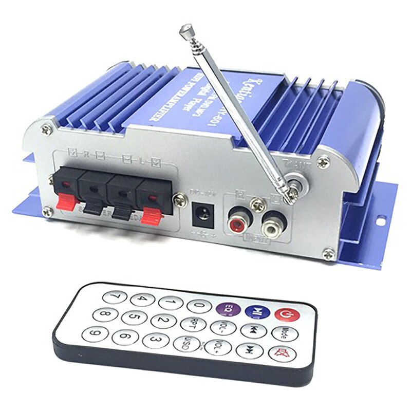 Kentiger HY-601 Digital HI-FI Auto Car Stereo Power Amplifier USB SD Player Dac