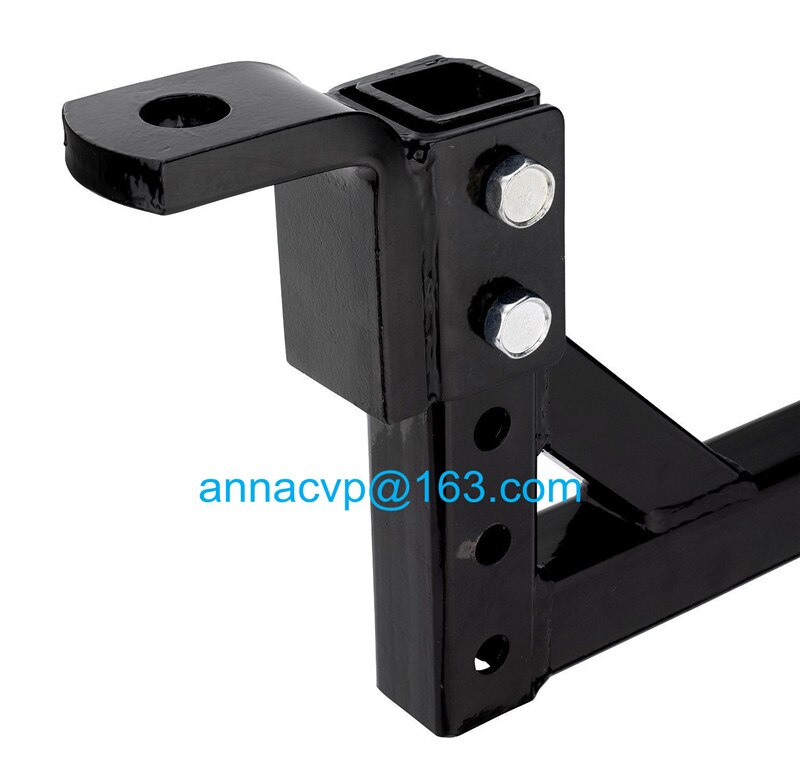 CVP 10" Adjustable height towbar hitch ball mount 5000lbs Trailer for 2" Receiver,trailer parts with 50mm ball