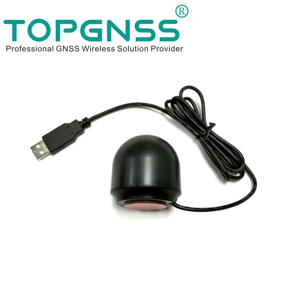GN502 USB GPS GLONASS GALILEO GNSS RECEIVER ANTENNA cable3meter NMEA0183 USB level Support windows 7 8 10 Xp CE