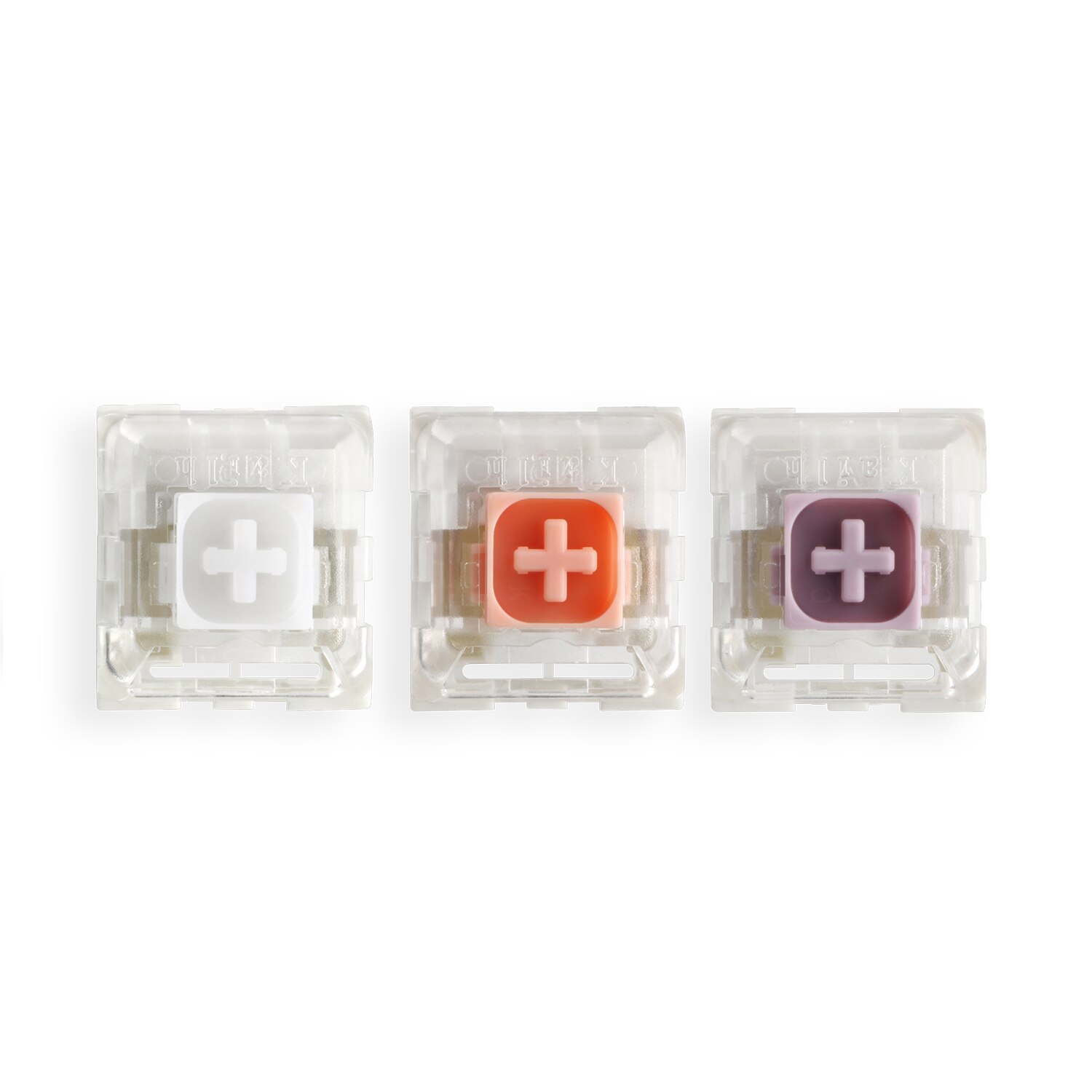 Kailh Box Switch Input Club Hako Violet Clear True Mechanical Keyboard Switch Waterproof dustproof Soft tactile Type 3pin