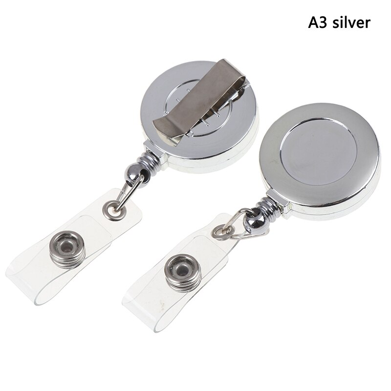 Gorąca sprzedaż chowany i wyciągany breloczek plakietka identyfikacyjna smycz identyfikator z plakietką uchwyt odrzutu kołowrotek zaczep robić paska metalowa obudowa metalowe okładki: A3