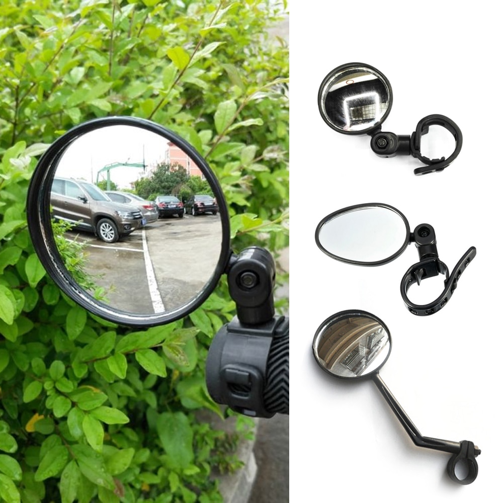 1 Pieces Bicycle Adjustable Rearview Mirror MTB Road Bike Safety Tool Handlebar Back Eye Cycling Rear View Mirrors Accessories