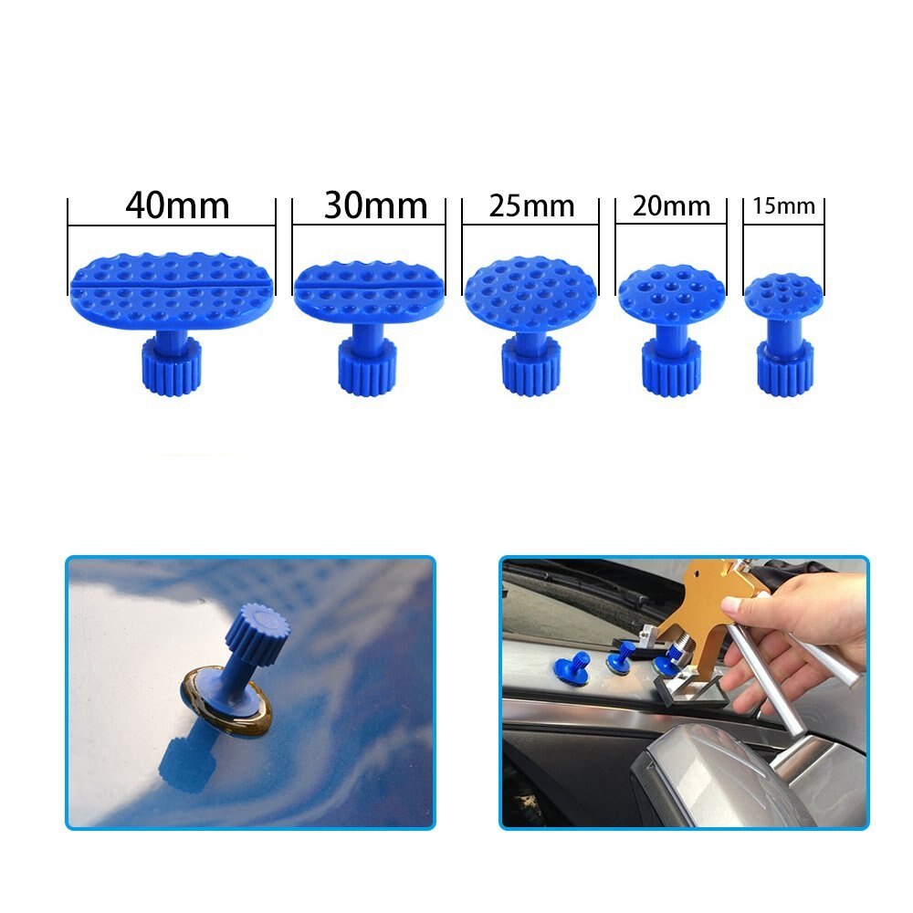 PDR Gereedschap Reverse Hamer adapter met zuignappen voor Conversie verveloos Dent Repair uitdeuken Slide Hammer