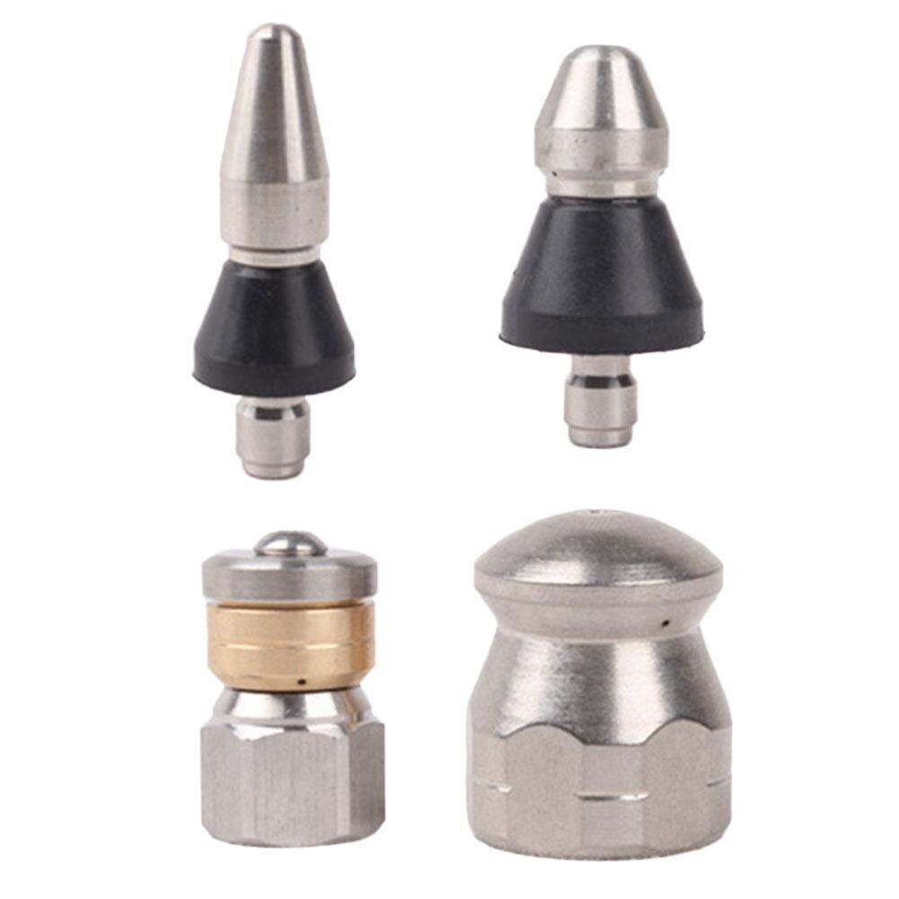 Duct Unclogging Nozzle Cleaning Machine Water Mouse Pipe Cleaning Dredging And Sewage Nozzle Gardening Water Pipe Nozzle