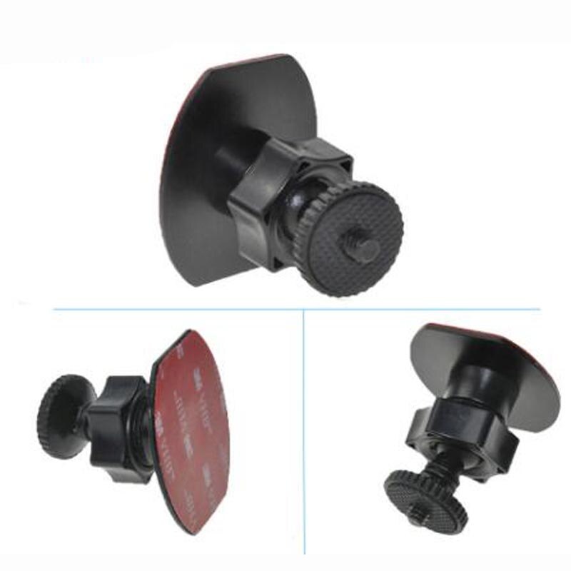 Mini DVR Car Camera Mount Holder 1/4&quot; Screw for 027 017 H198 K6000 Car Digital Camera Mini 3m Sticky Car DVRs Bracket