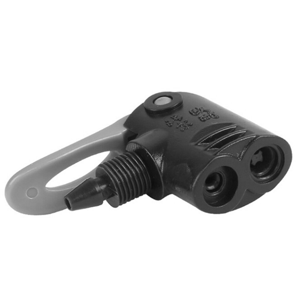 1 Pc Ventiel Fiets Band Band Luchtpomp Inflator Multi-Gebruik Connector Dual Head Luchtpomp Adapter Fiets Accessoires outdoor Fietsen